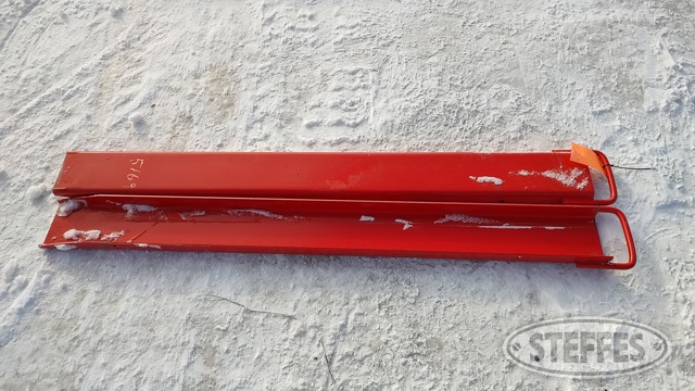 Pallet fork extensions